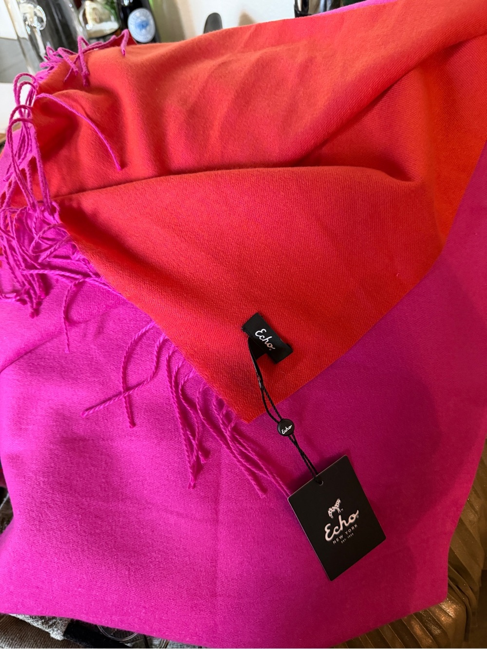 Echo New York Bright Fuchsia Top - Vibrant Pink